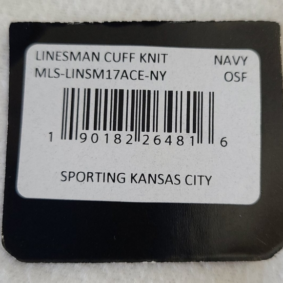 NEW Mens Toboggan Sporting Kansas City Knit Cap Hat MLS Logo Linesman 47Brand OS - Picture 10 of 14